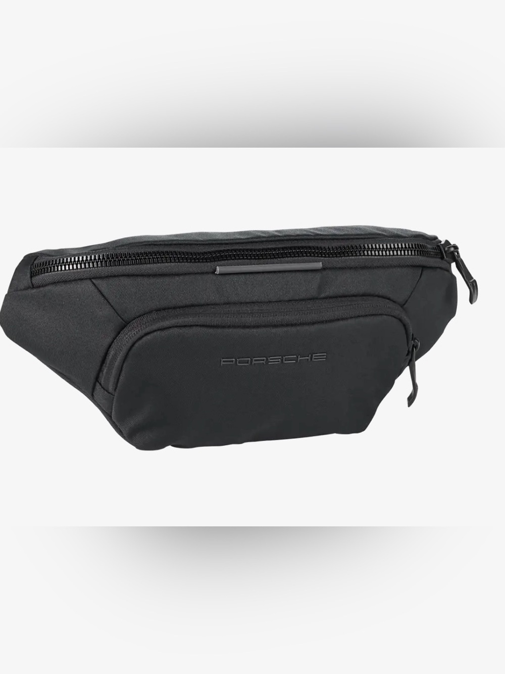 Porsche Design Black Men's Belt Bag with Subtle Logo